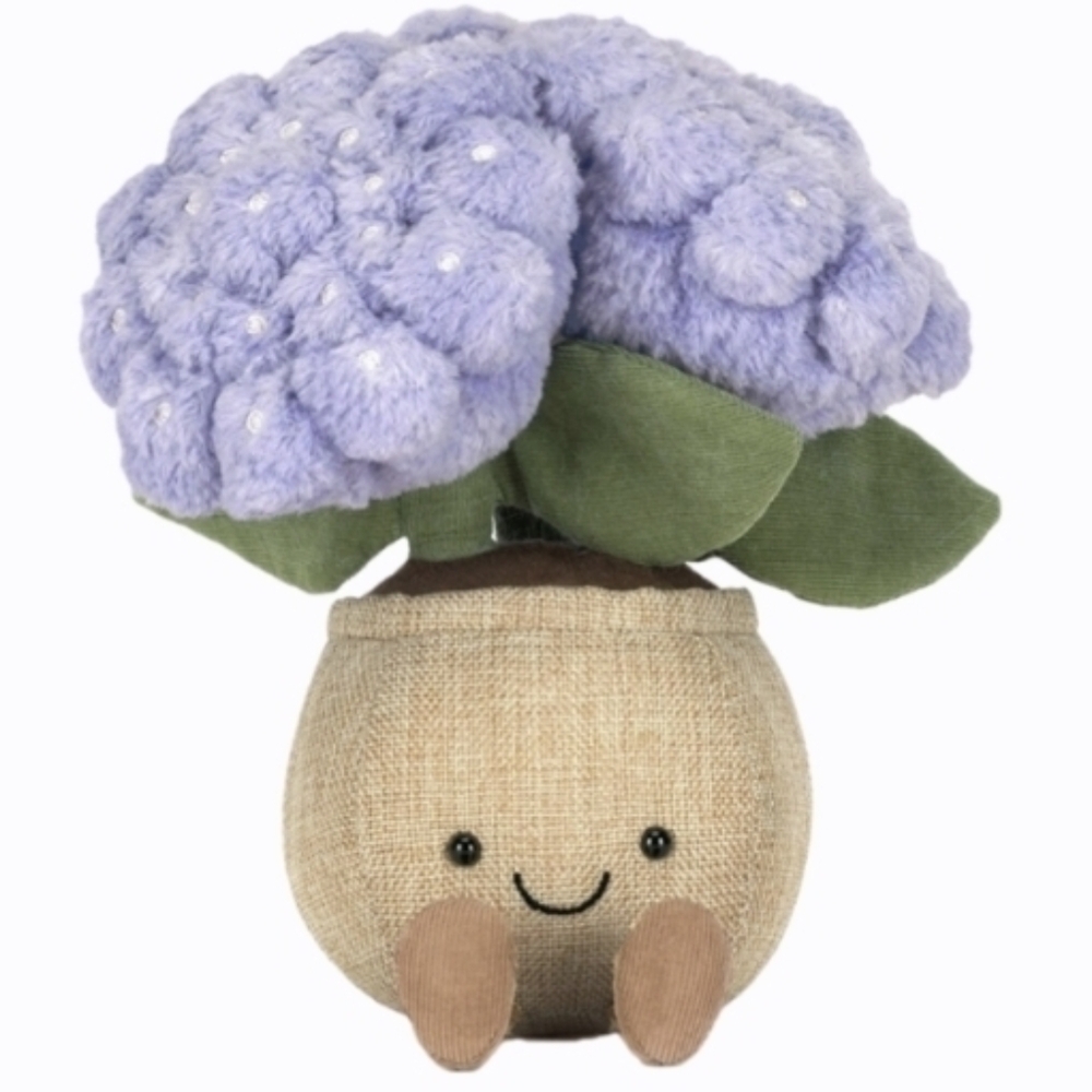 Jellycat Amuseables Hydrangea 9.4x3.9x3.9" Soft & Plush BNWT Authentic